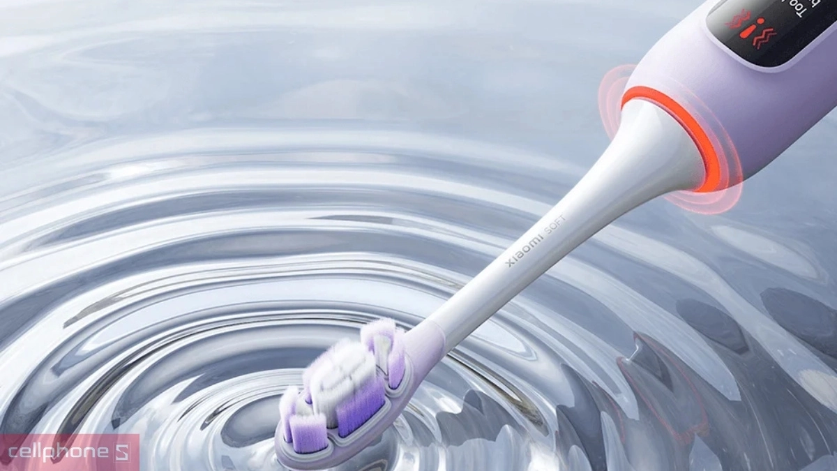 Bàn chải điện Xiaomi tích hợp cảm biến áp suất thông minh