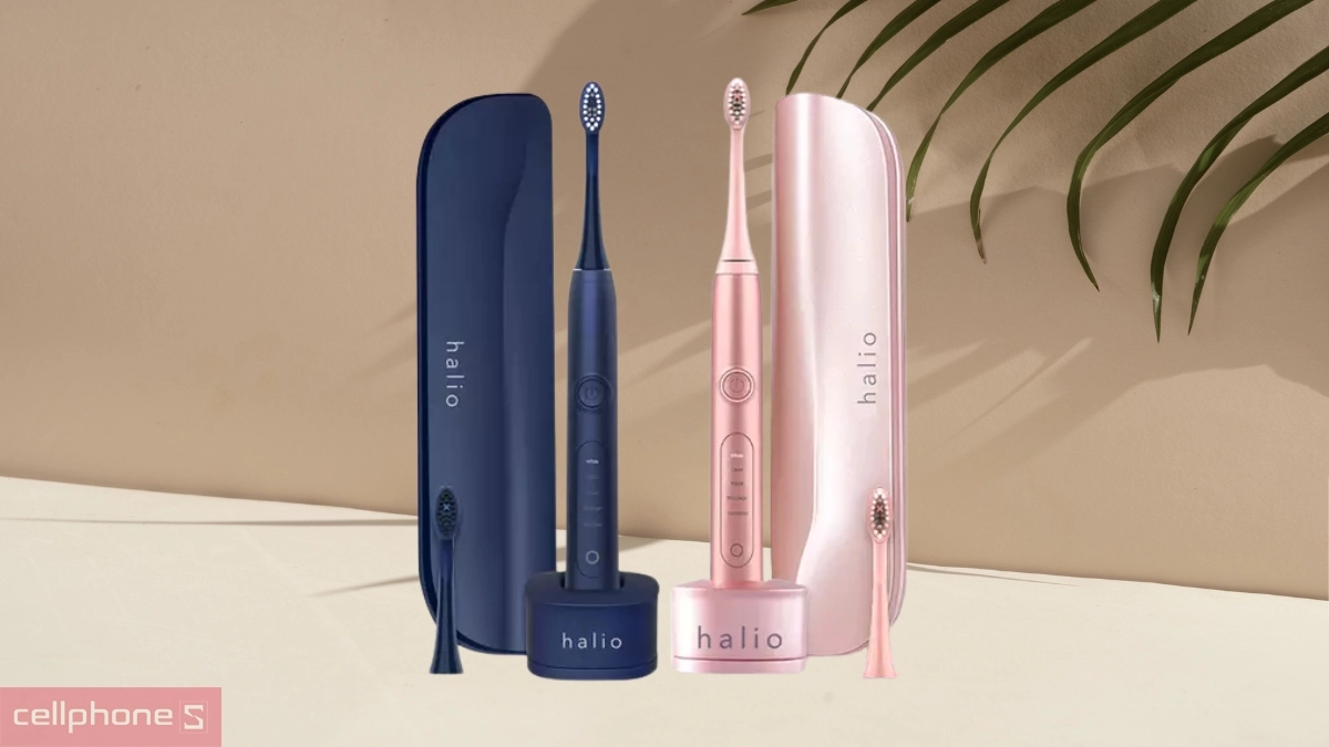 Bàn chải đánh răng điện Halio