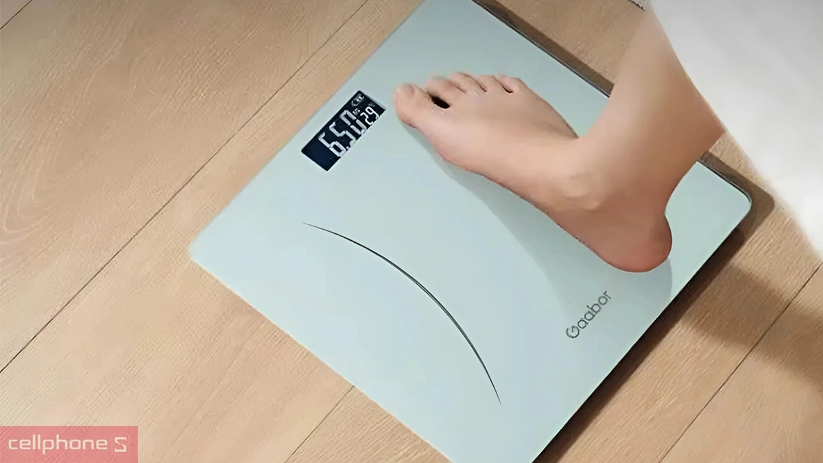 Cân điện tử Gaabor GWS-M03A - Trợ thủ quản lý cân nặng của gia đình Việt