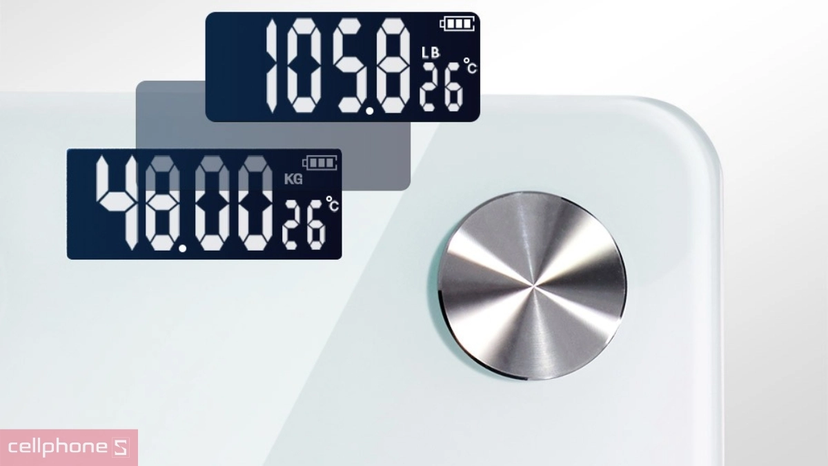 Khả năng đo chính xác các chỉ số cơ thẻ của cân thông minh Gaabor GWS M02A