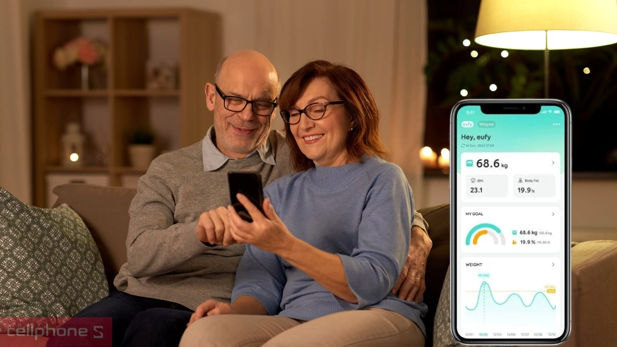 Đồng bộ thông minh qua ứng dụng EufyLife