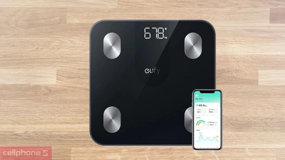 Hướng dẫn cách kết nối cân điện tử thông minh Eufy A1 với ứng dụng