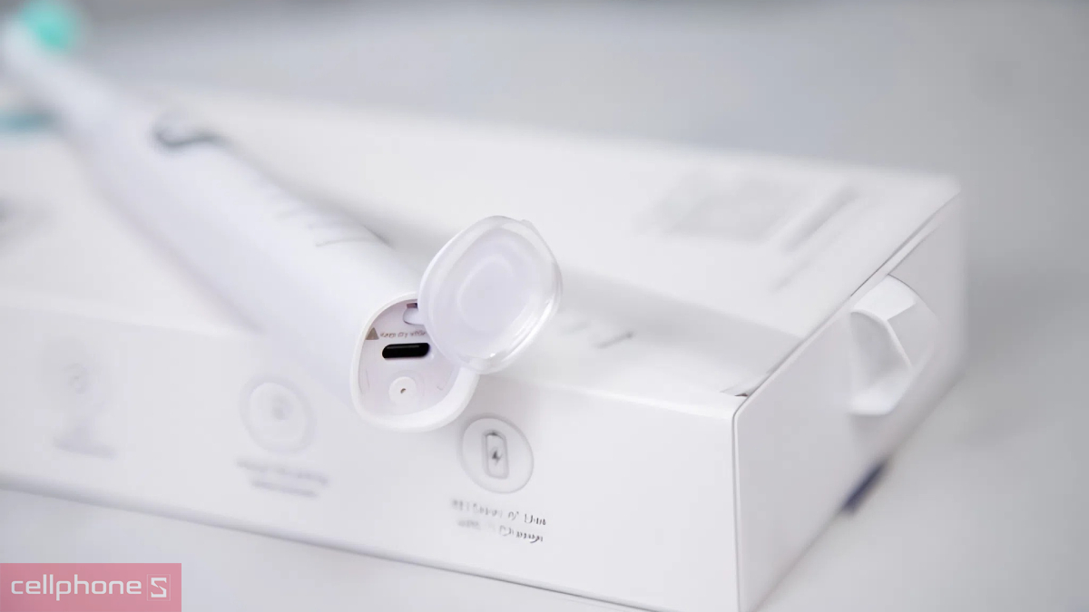 Pin và thời lượng sử dụng của bàn chải điện Lumias SET-800