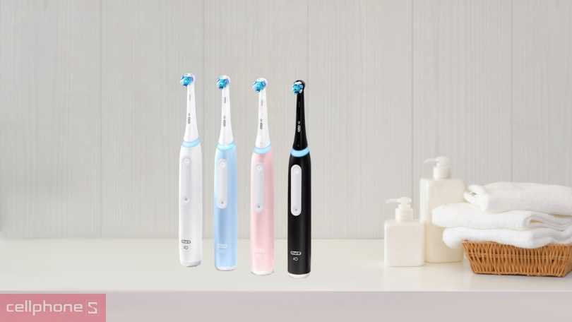 Hướng dẫn dùng bàn chải điện Oral-B iO3 cho người mới