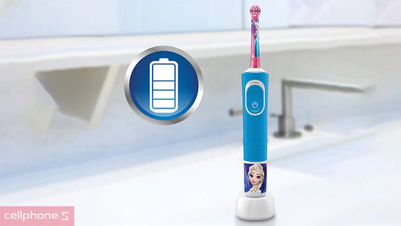Bàn chải điện trẻ em Oral-B Vitality D12 Disney Frozen
