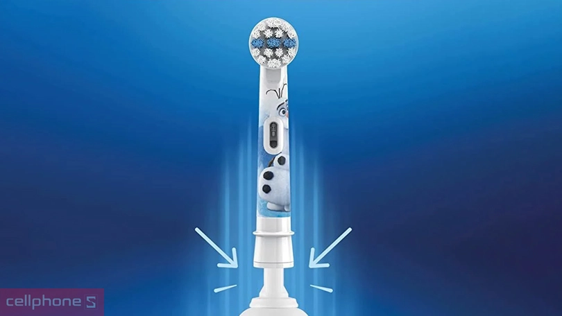 Bàn chải điện trẻ em Oral-B Vitality D12 Disney Frozen