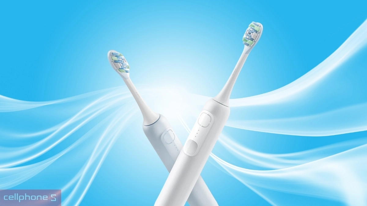 Ưu điểm đa dạng các chế độ chải của bàn chải điện sóng âm Xiaomi Oscillation Electric Toothbrush BHR9809GL