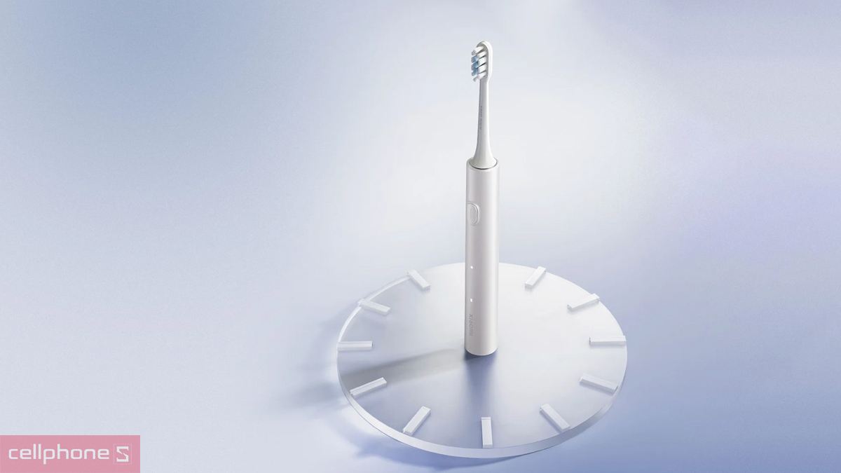 Bàn chải điện ở chế độ làm sạch hàng ngày 