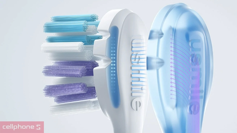 Bàn chải điện usmile Y10: công nghệ Superclea, 4 chế độ làm sạch toàn diện
