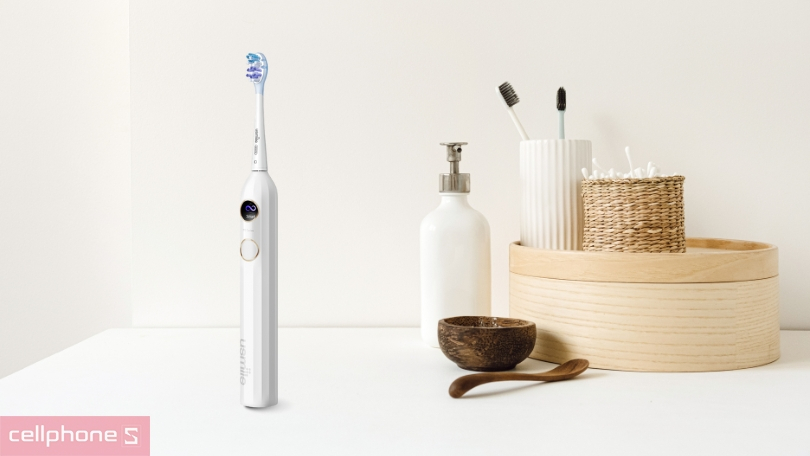 Bàn chải điện usmile Y10: công nghệ Superclea, 4 chế độ làm sạch toàn diện