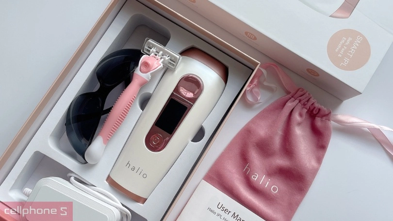 Máy triệt lông Halio