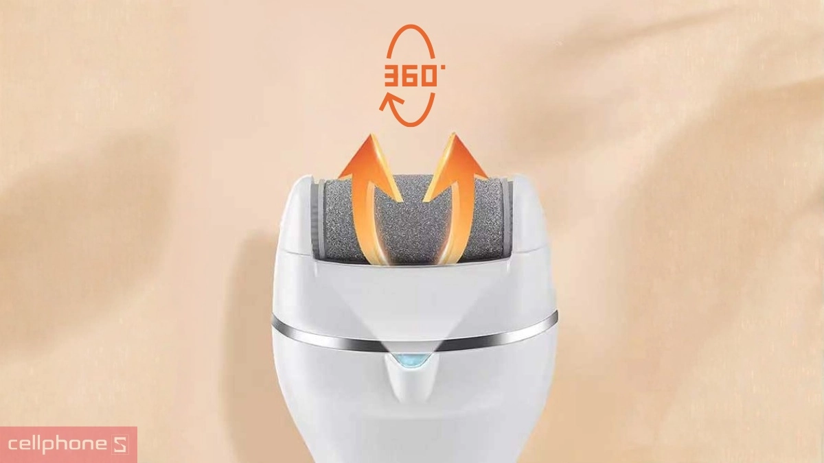 Thiết kế đầu mài Máy chà gót chân Hyundai - PMS-016-WH