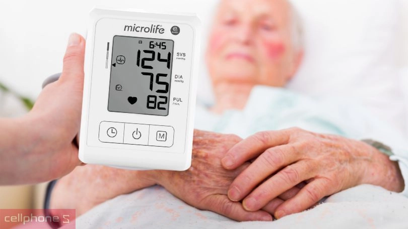 Máy đo huyết áp bắp tay Microlife B1 Classic hiện đại giúp theo dõi sức khỏe chính xác