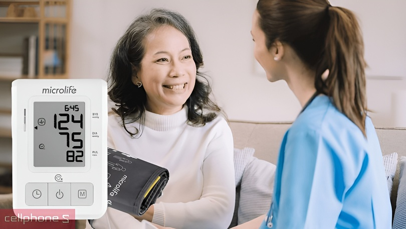 Máy đo huyết áp bắp tay Microlife B2 Basic