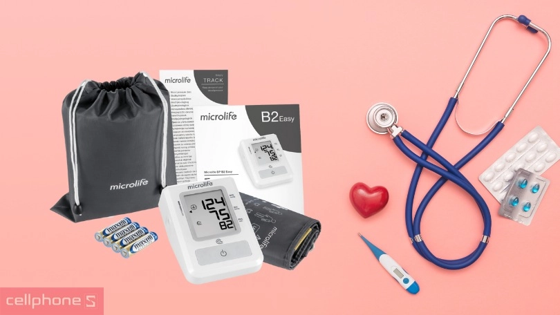 Máy đo huyết áp bắp tay Microlife B2 Easy