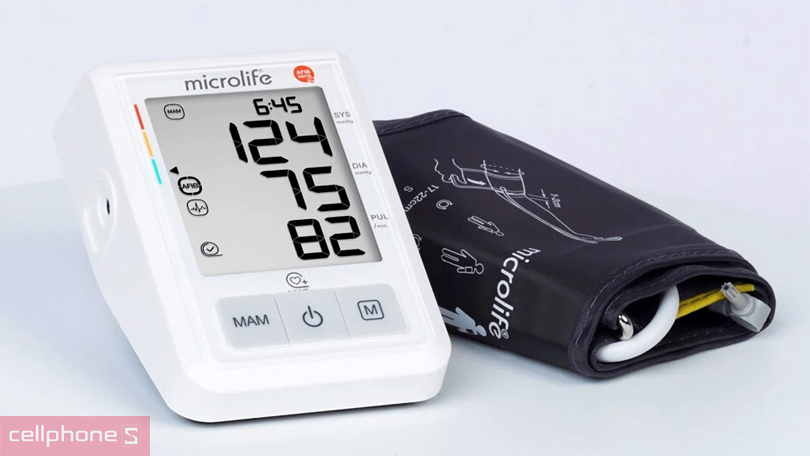 Máy đo huyết áp bắp tay Microlife B3 AFIB - Công nghệ đo hiện đại, thời lượng pin lớn