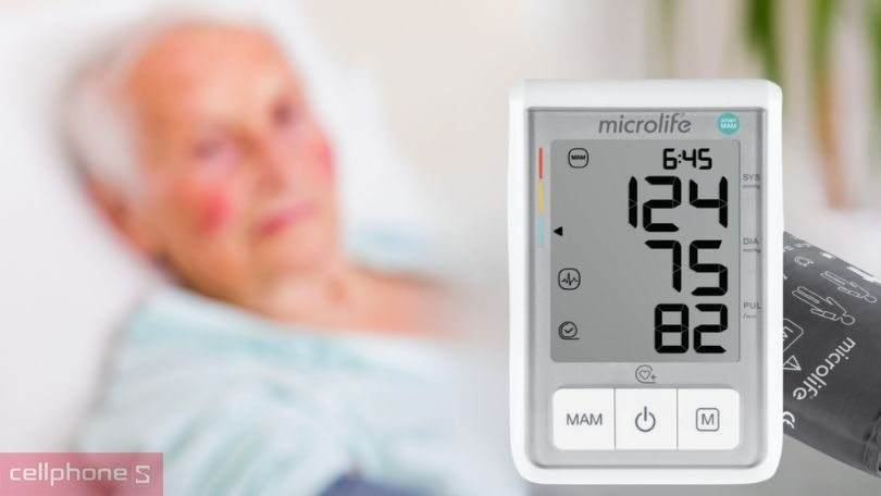 Máy đo huyết áp bắp tay Microlife B3 Basic - Gọn đẹp, đo chính xác