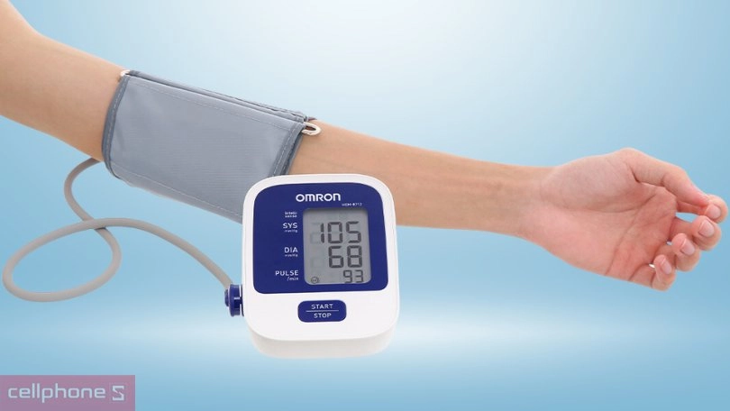 Máy đo huyết áp bắp tay Omron Hem-8712 - Nhỏ gọn, đo lường chính xác