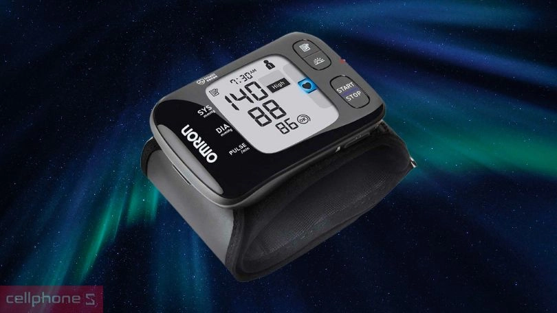 Máy đo huyết áp cổ tay Omron HEM-6232T - Theo dõi huyết áp hoàn hảo tại nhà