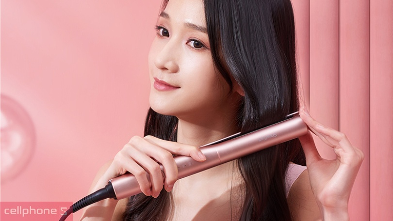 Máy uốn tóc Showsee E2-V dáng vẻ thời thượng, uốn tốt mà vẫn an toàn