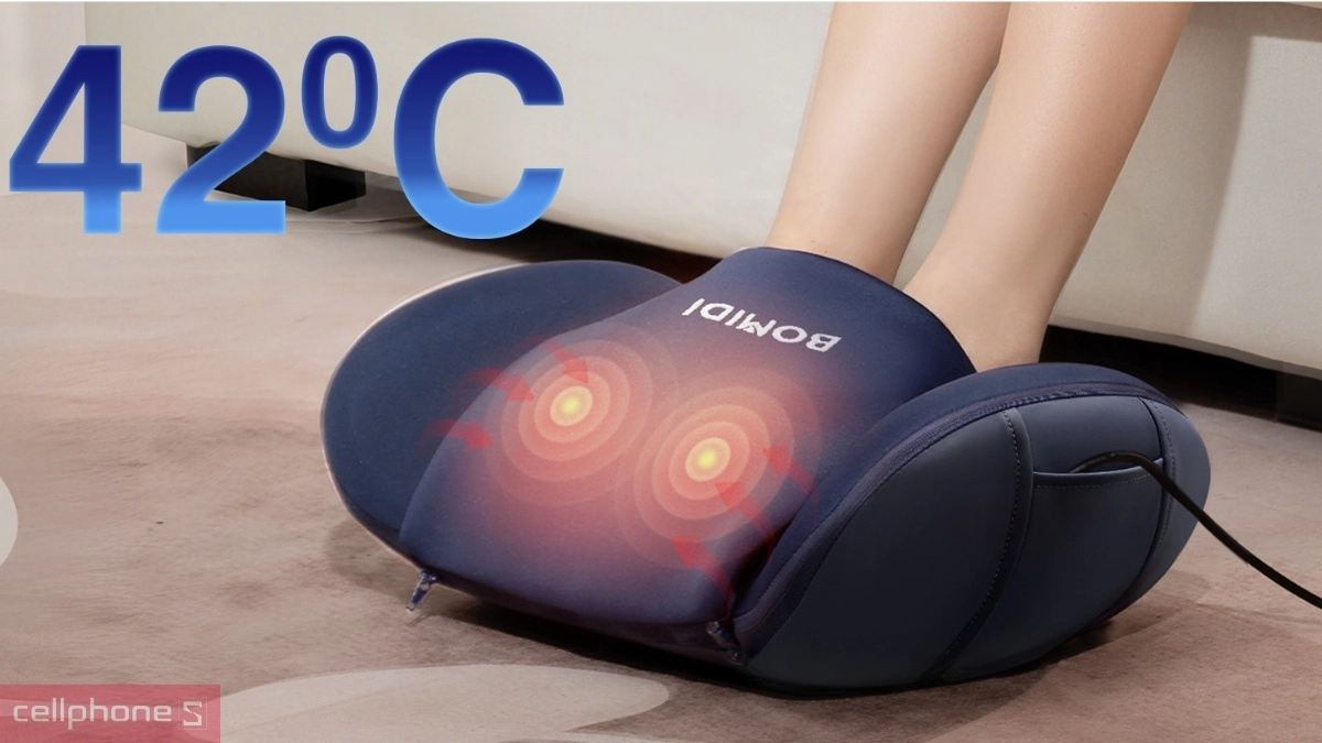 3 chế độ tùy chỉnh máy massage Bomidi FM4