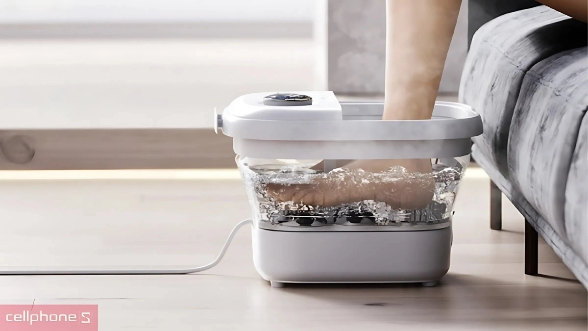 Công nghệ và các chế độ massage của máy massage chân Lumias LMF-01W