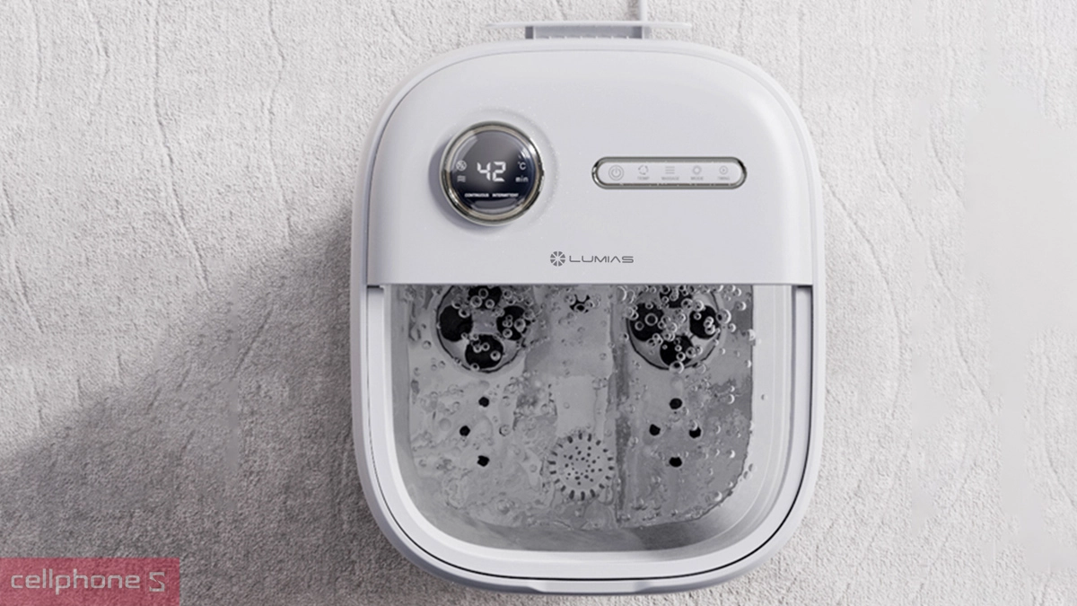 Thiết kế máy massage chân Lumias LMF-01W