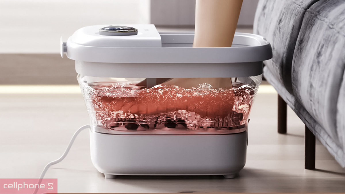 Tính năng bảo vệ quá nhiệt của máy massage chân Lumias LMF-01W