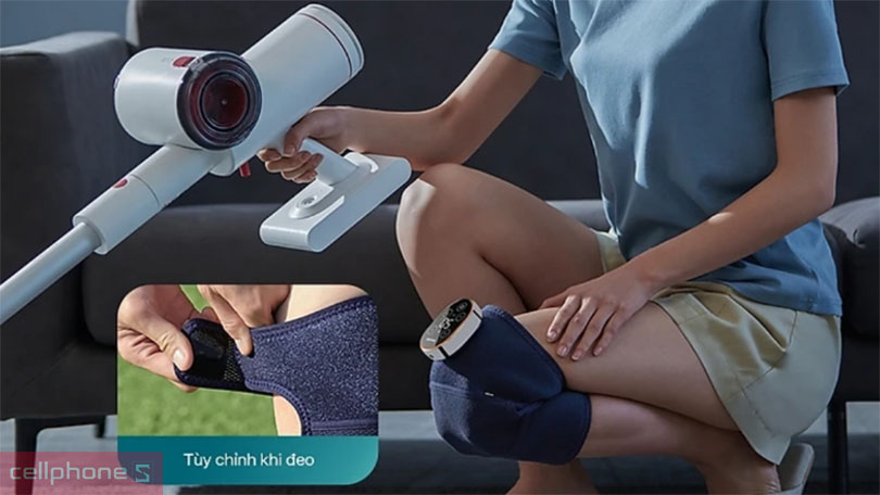 Máy massage đầu gối Philips PPM5301 - Máy massage có khả năng chườm nóng và thiết kế công thái học