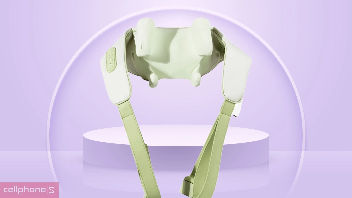 Dung lượng pin bền bỉ máy massage Bomidi MP2 Lite