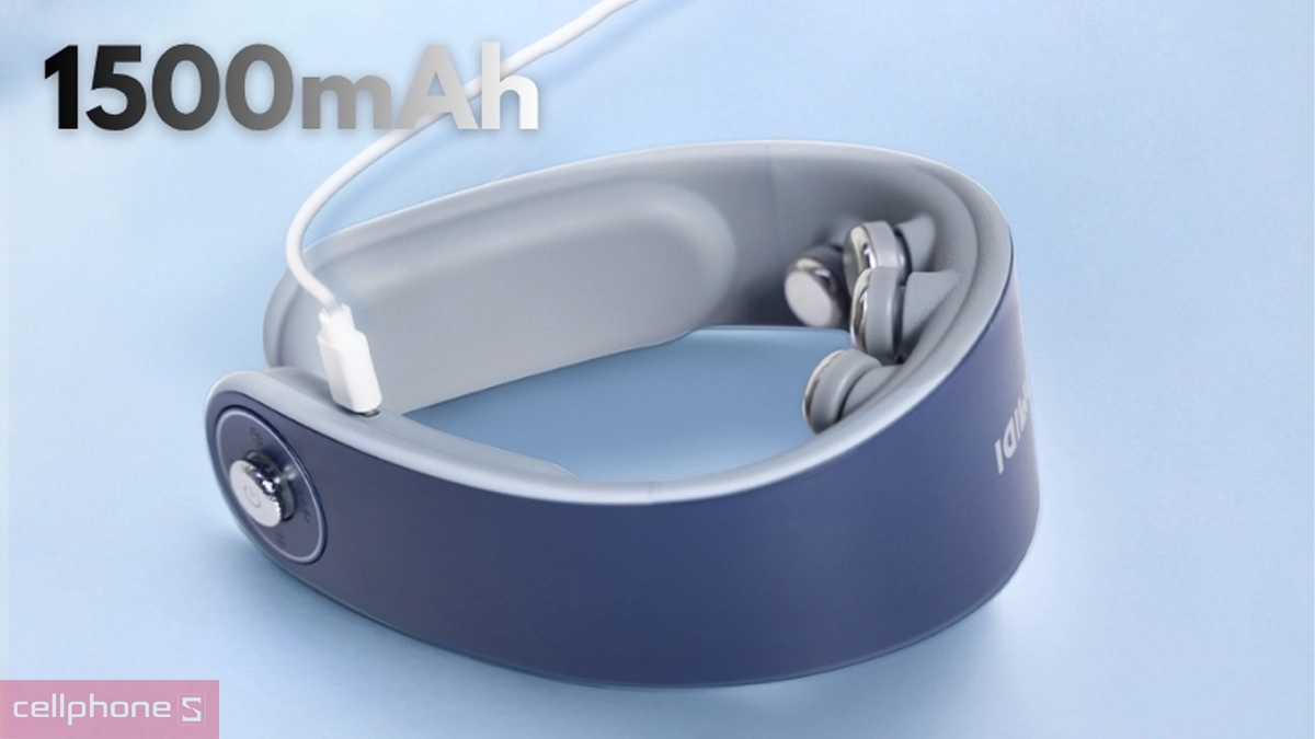 Dung lượng pin lớn máy massage Bomidi MP3