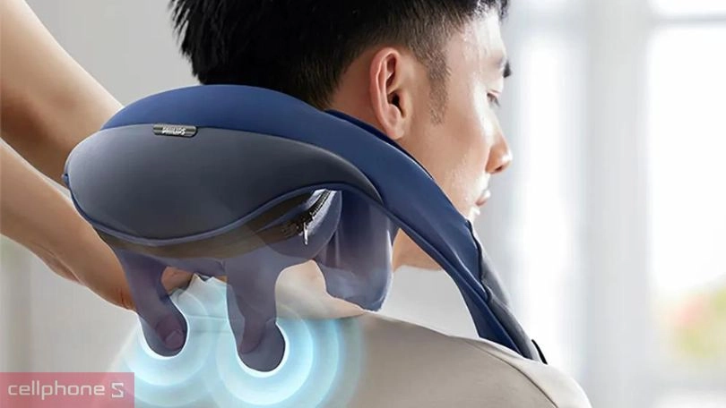 Máy massage cổ vai gáy Philips PPM3522 - Mô phỏng như các đầu ngón tay