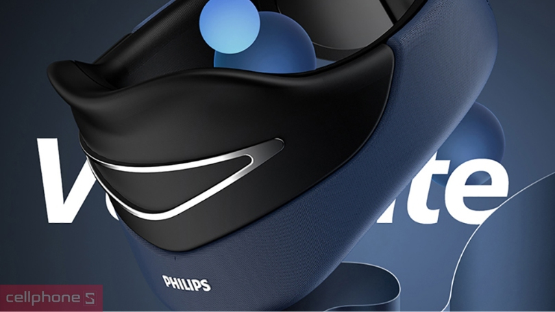 Máy massage cổ thông minh Philips PPM3311: xoa bóp 360 độ, chườm nóng thoải mái