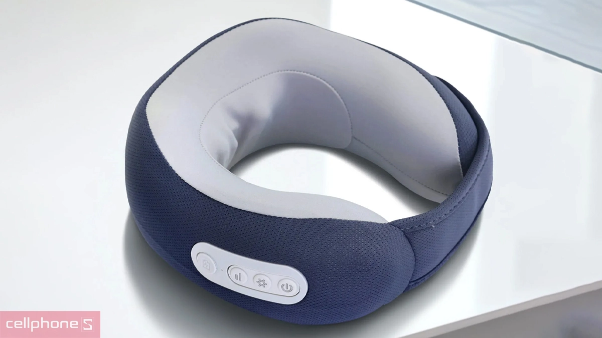 Gối massage cổ Buheung MK333 – Gọn nhẹ và thư giãn hiệu quả