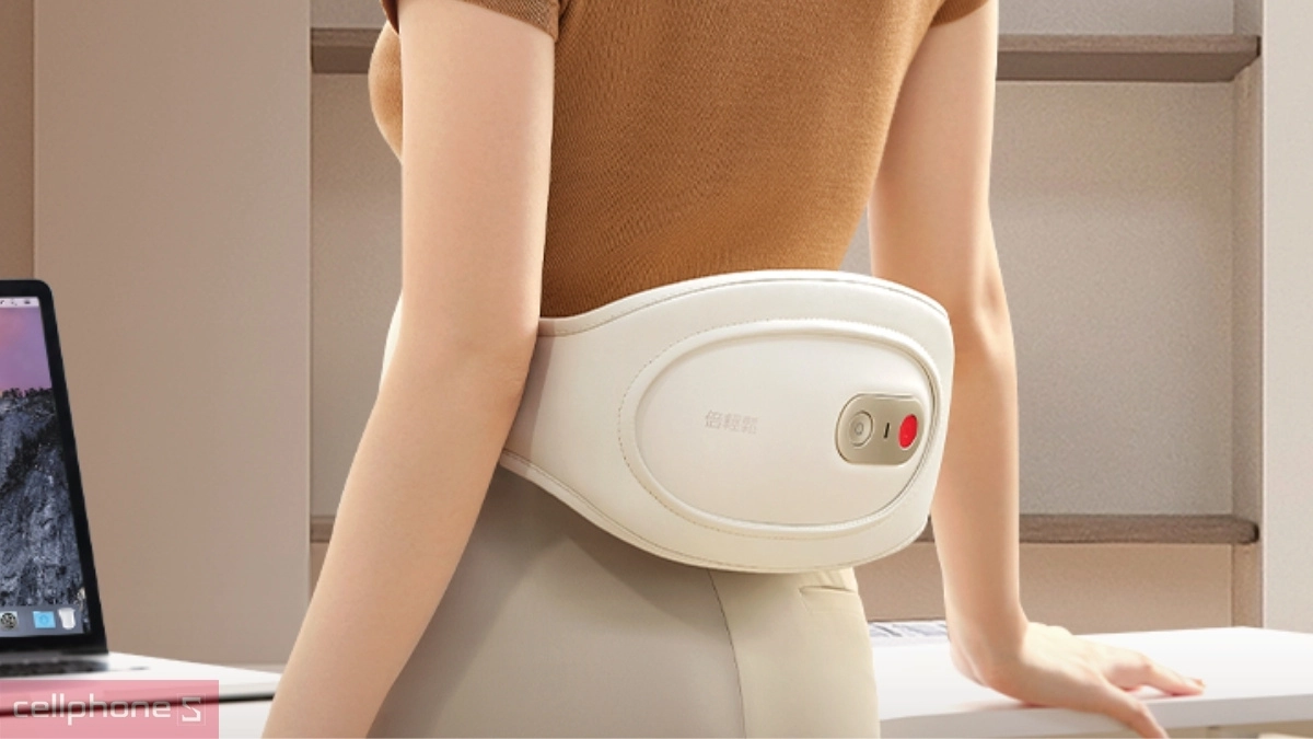 Máy massage lưng Breo P3 – Massage sâu, chườm nóng chuẩn