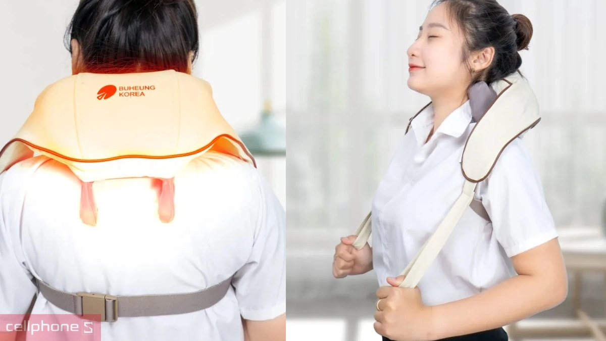 Đa dạng chế độ massage