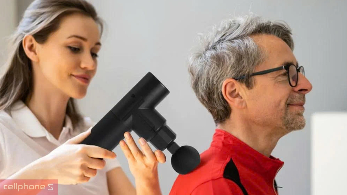 Kèm 4 đầu massage chuyên dụng