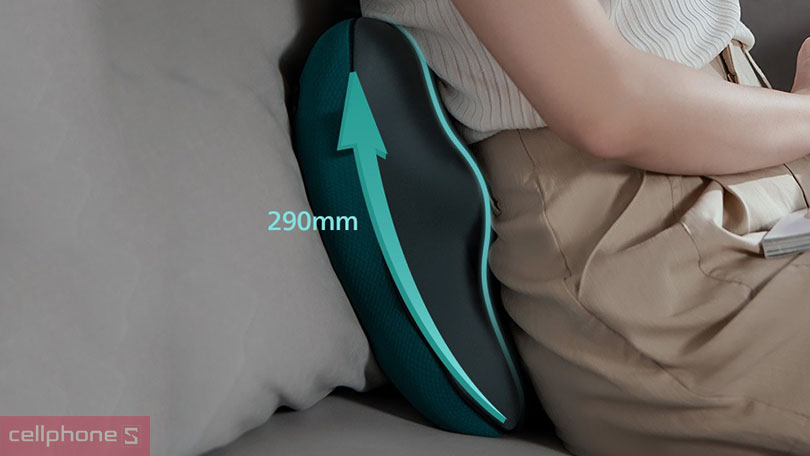 Máy Massage Lưng Philips PPM3111 - Thiết kế sạc không dây tiện lợi với công nghệ massage 3D tiên tiến