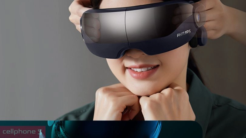 Máy massage mắt Philips PPM2702 an toàn, hiện đại