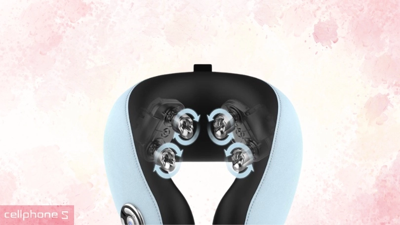 Máy massage cổ gáy Philips PPM3304 - Giải tỏa căng thẳng vai gáy mọi lúc, mọi nơi