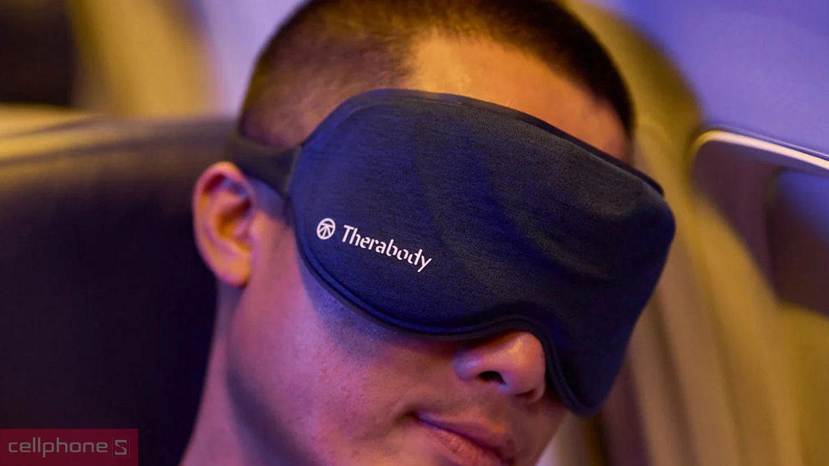 Therabody SleepMask hỗ trợ thư giãn và chăm sóc giấc ngủ