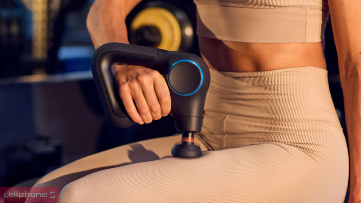 Máy massage Therabody phù hợp cho người tập gym và vận động viên