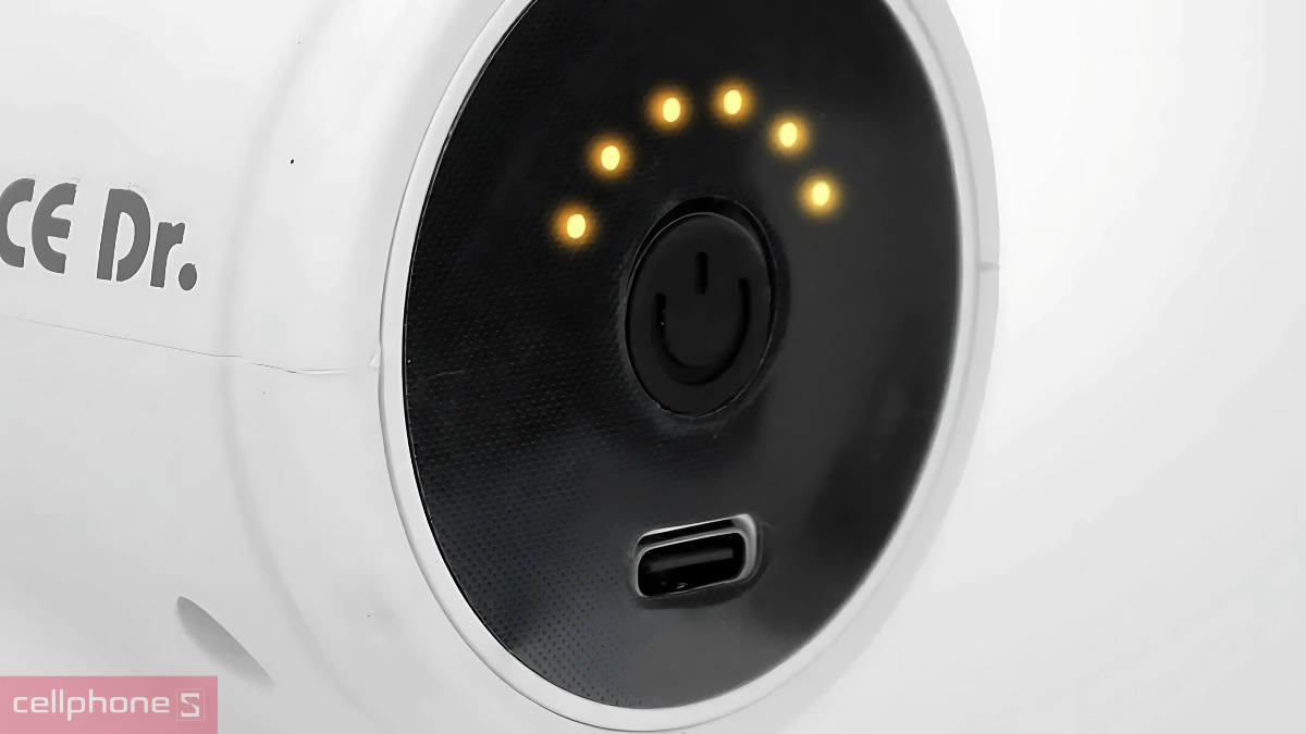 Pin và thời lượng sử dụng của súng massage Choice Dr DC001