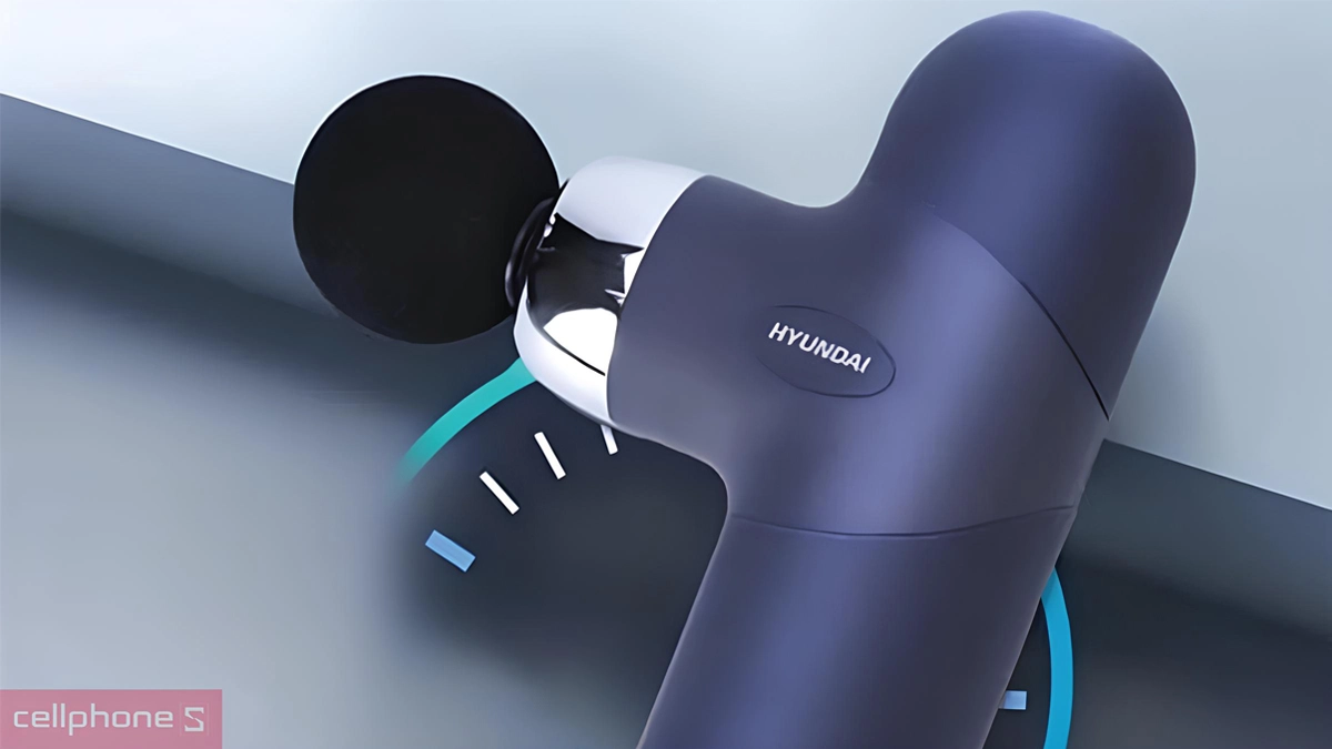 Bốn cấp độ massage chuyên dụng của máy massage cầm tay Hyundai - PMS-019