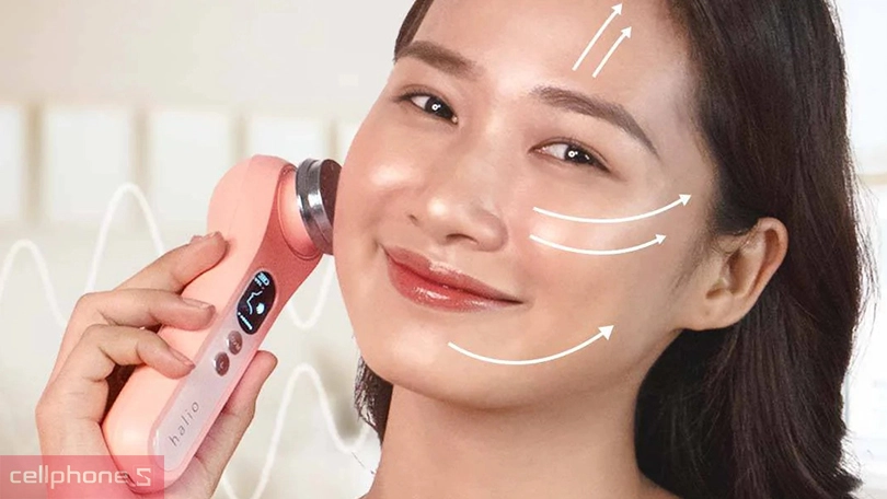 Hướng dẫn sử dụng máy massage đẩy tinh chất Halio ion Hot Cool Beauty Device Coral hiệu quả 