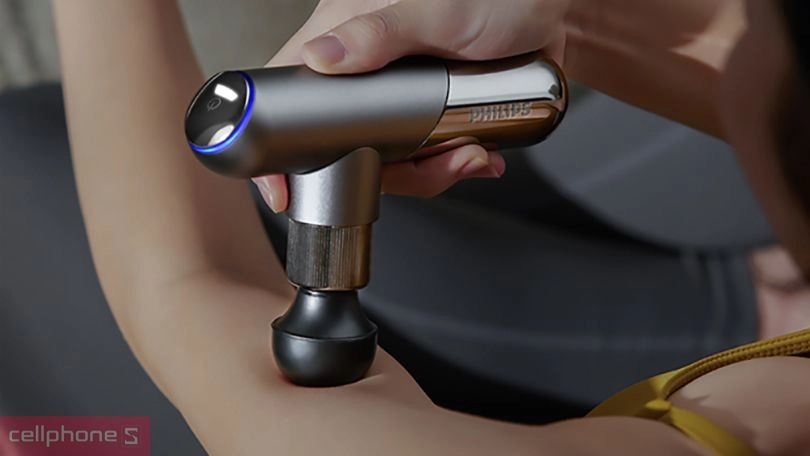 Máy massage thể thao mini Philips PPM7501 - Kiểu dáng nhỏ gọn, xoa bóp mạnh mẽ