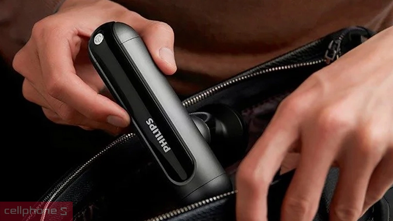 Súng massage Fascial Gun Philips PPM7303 - Động cơ mạnh mẽ, kiểu dáng nhỏ gọn, dễ cầm nắm