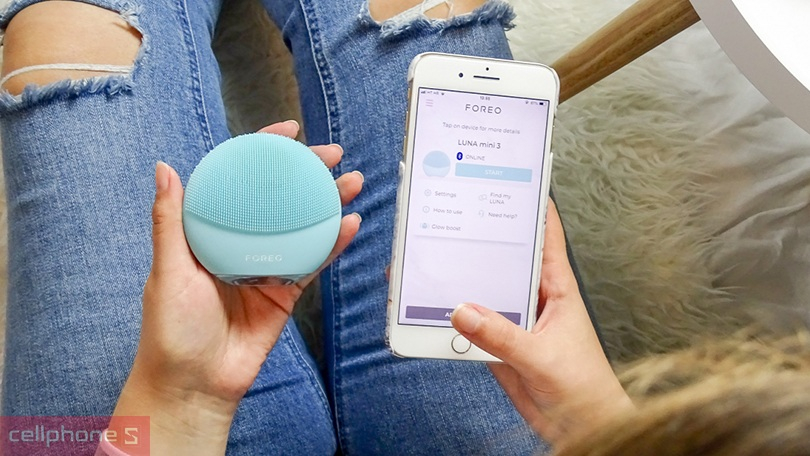 Hướng dẫn dùng máy rửa mặt Foreo Luna mini 3 hiệu quả, đúng cách cho người mới