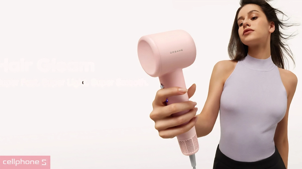 Diện mạo thời thượng của Máy sấy tóc Dreame Gleam