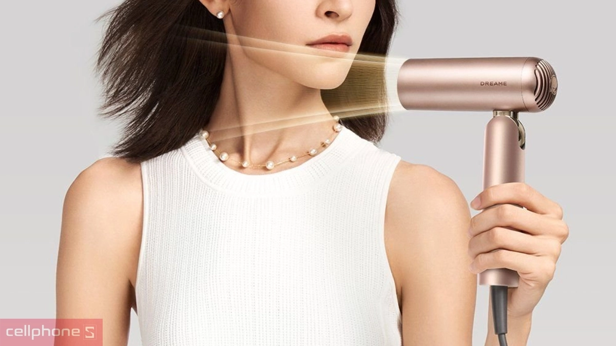 Tốc độ, động cơ sấy của máy sấy và tạo kiểu Dreame Pocket Uni Model AHD54